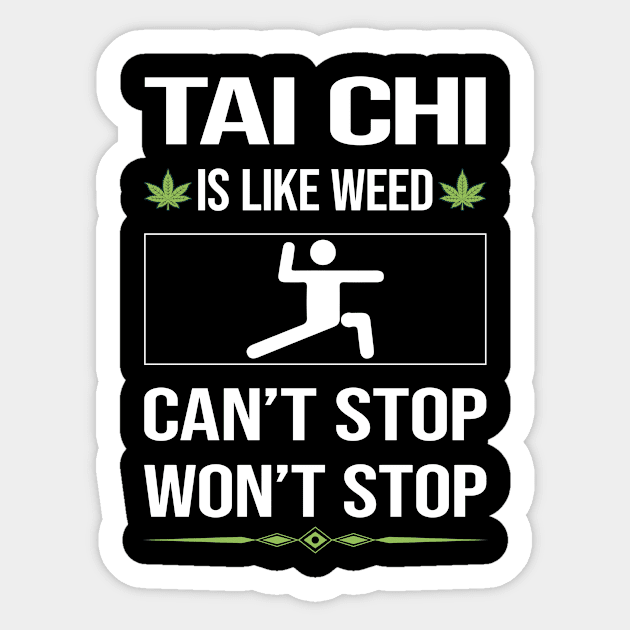 Funny Cant Stop Tai Chi Sticker by symptomovertake